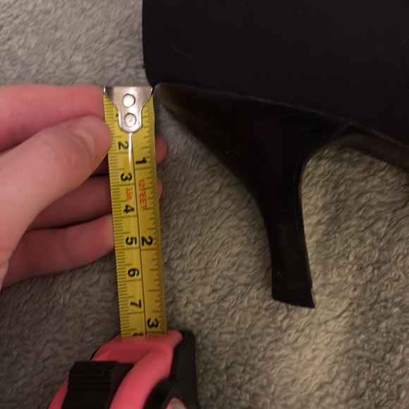 Donald J. Pliner Black Sock Heeled Boots - Picture 8 of 8